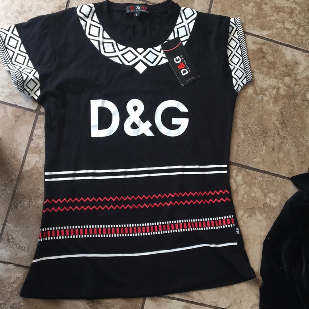 DOLCE & GABBANA BLACK WOMENS SHIRT